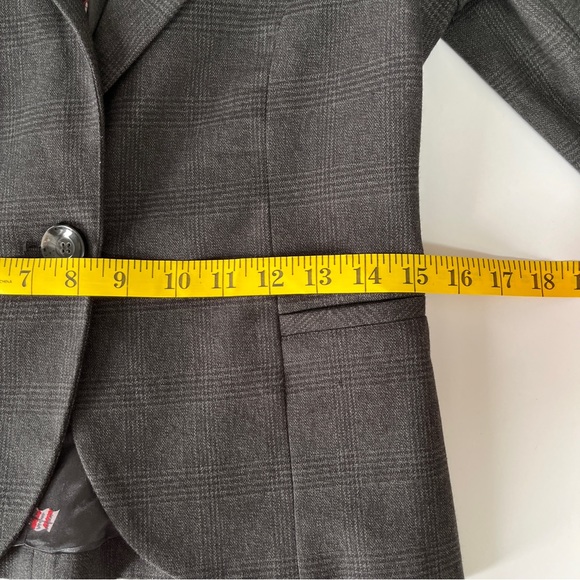 British Khaki Glen Check Blazer, S (6) - Picture 11 of 16